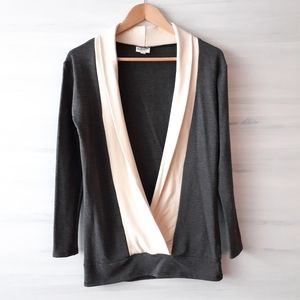 Buttercream Clothing Deep-V Sweatshirt